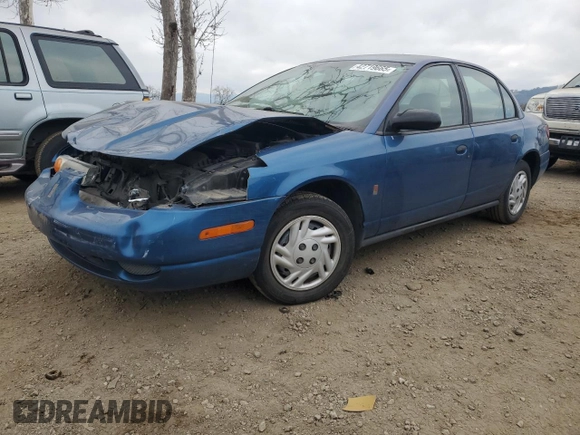 2002 Saturn SL with VIN 1G8ZF52872Z183427, listed as a Copart auction lot 42719665 with 154,393 mi miles and Salvage Title. Bid and sale history available at carsss.com. Image 1.