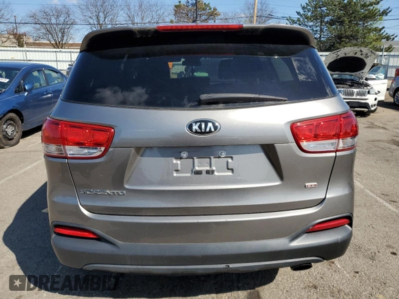 2017 Kia Sorento L with VIN 5XYPG4A34HG336959, listed as a Copart auction lot 52256245 with 129,750 mi miles and Clean Title. Bid and sale history available at DreamBid. Image 6.