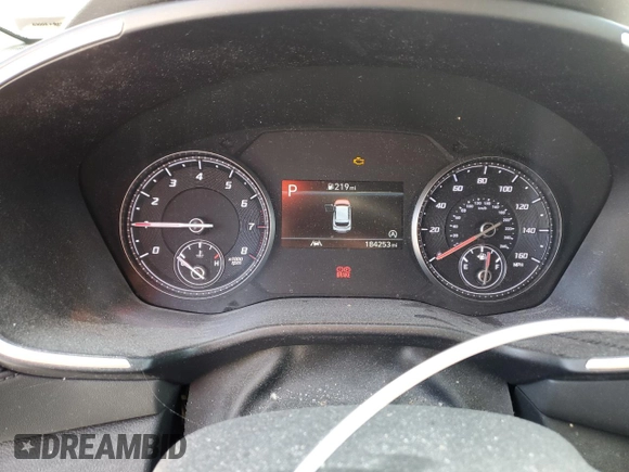 2021 Hyundai Santa Fe SE with VIN 5NMS1DAJ8MH349689, listed as a Copart auction lot 42316995 with 184,253 mi miles and Salvage Title. Bid and sale history available at carsss.com. Image 9.