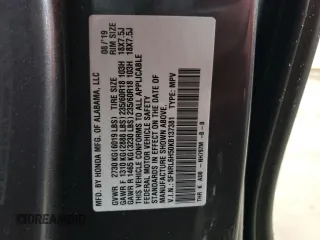 2019 Honda Odyssey EX with VIN 5FNRL6H50KB137381, listed as a Copart auction lot 46899985 with 78,407 mi miles and Salvage Title. Bid and sale history available at carsss.com. Image 13.