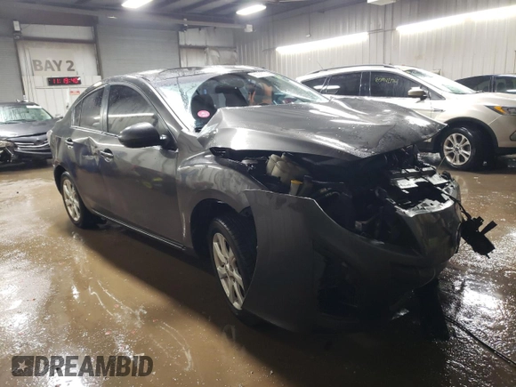 2011 Mazda 3 i Touring with VIN JM1BL1VF7B1385427, listed as a Copart auction lot 85975204 with 133,976 mi miles and Salvage Title. Bid and sale history available at carsss.com. Image 4.