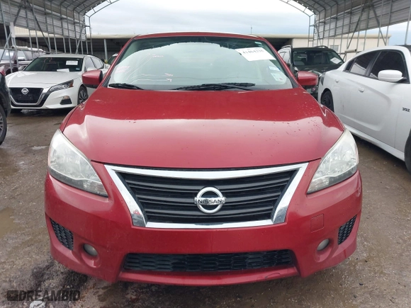2013 Nissan Sentra SR with VIN 3N1AB7AP7DL635280, listed as a IAAI auction lot 41464335 with 96,763 mi miles. Bid and sale history available at carsss.com. Image 13.