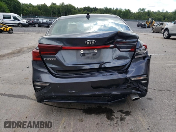 2019 Kia Forte LXS with VIN 3KPF24AD9KE032310, listed as a Copart auction lot 63468665 with 84,671 mi miles and Salvage title. Bid and sale history available at DreamBid. Image 6.