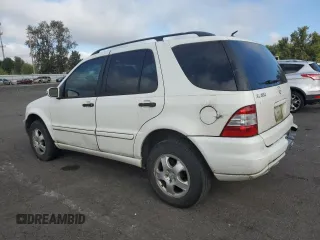 2003 Mercedes-Benz M-Class 3.2L with VIN 4JGAB54E53A395112, listed as a Copart auction lot 74948134 with 203,273 mi miles and Salvage Title. Bid and sale history available at carsss.com. Image 2.