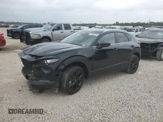 2025 Mazda CX-30 2.5 S Select Sport with VIN 3MVDMBBM7SM768607, listed as a Copart auction lot 51843775 with 1,543 mi miles and Salvage Title. Bid and sale history available at carsss.com. Image 1.