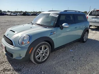 2012 MINI Cooper Clubman S with VIN WMWZG3C58CTY37901, listed as a Copart auction lot 53705885 with 34,458 mi miles and Salvage Title. Bid and sale history available at carsss.com. Image 1.