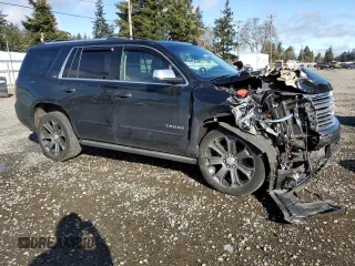 2015 Chevrolet Tahoe LTZ z VIN 1GNSKCKC5FR638011, wystawiony jako Copart lot #49269395 z przebiegiem 127 427 mil mil oraz Szkoda całkowita • Salvage title. Historia ofert i sprzedaży dostępna na DreamBid. Obrazek 4.