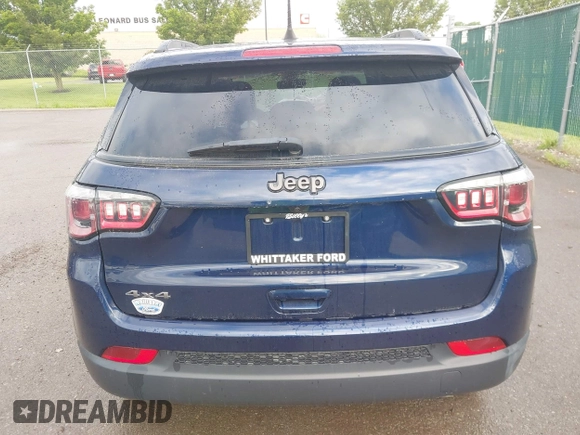 2021 Jeep Compass 80th Anniversary with VIN 3C4NJDEB5MT520949, listed as a IAAI auction lot 42447568 with 43,840 mi miles and . Bid and sale history available at DreamBid. Image 16.