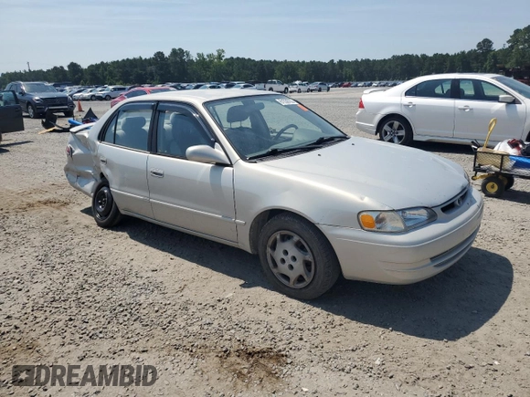 1999 Toyota Corolla VE with VIN 2T1BR12EXXC202826, listed as a Copart auction lot 61536705 with 159,941 mi miles and Salvage title. Bid and sale history available at DreamBid. Image 4.