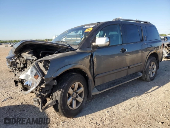 2010 Nissan Armada Titanium z VIN 5N1AA0NC4AN608303, wystawiony jako Copart lot #52078455 z przebiegiem 252 339 mil mil oraz Szkoda całkowita • Salvage title. Historia ofert i sprzedaży dostępna na DreamBid. Obrazek 1.