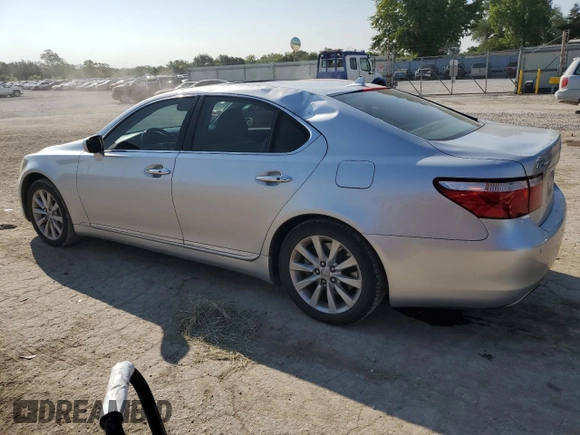 2009 Lexus LS 460 with VIN JTHCL46F795001457, listed as a Copart auction lot 69957804 with 143,649 mi miles and Salvage Title. Bid and sale history available at DreamBid. Image 2.