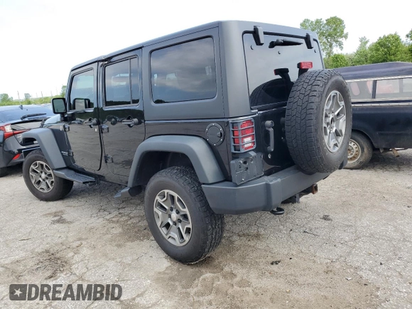 2014 Jeep Wrangler Unlimited Sport with VIN 1C4BJWDG6EL320381, listed as a Copart auction lot 51051704 with 163,127 mi miles and Salvage Title. Bid and sale history available at carsss.com. Image 2.