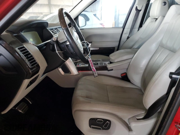 2015 Land Rover Range Rover Supercharged with VIN SALGS3TF9FA216340, listed as a Copart auction lot 51128505 with 81,908 mi miles and Clean title. Bid and sale history available at DreamBid. Image 7.