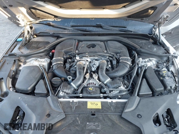 2019 BMW 5 Series M550i xDrive with VIN WBAJB9C50KB464159, listed as a IAAI auction lot 41758879 with 9,000 mi miles and . Bid and sale history available at DreamBid. Image 10.