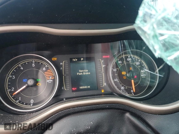 2016 Jeep Cherokee Latitude z VIN 1C4PJLCB9GW302114, wystawiony jako Copart lot #59312465 z przebiegiem 160 040 mil mil oraz Szkoda całkowita • Salvage title. Historia ofert i sprzedaży dostępna na DreamBid. Obrazek 9.
