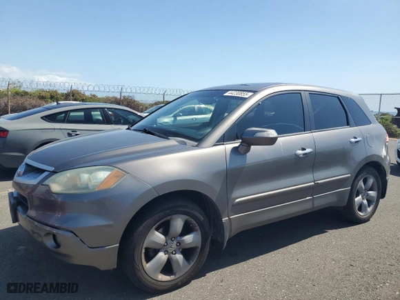 2007 Acura RDX with VIN 5J8TB182X7A015792, listed as a Copart auction lot 44230855 with 157,993 mi miles and Salvage Title. Bid and sale history available at carsss.com. Image 1.