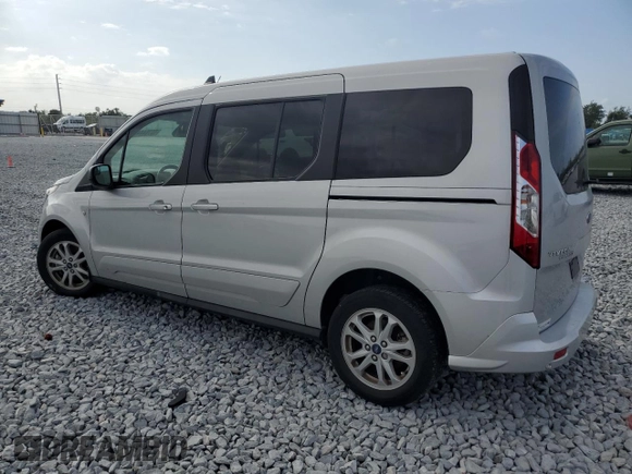 2021 Ford Transit Connect XLT with VIN NM0GE9F28M1500501, listed as a Copart auction lot 50764445 with 24,638 mi miles and Salvage title. Bid and sale history available at DreamBid. Image 2.