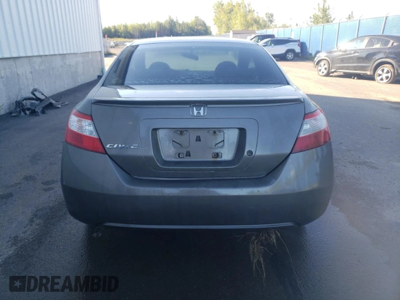 2006 Honda Civic Cpe DX with VIN 2HGFG12276H000805, listed as a Copart auction lot 71200794 with 309,041 mi miles and Salvage Title. Bid and sale history available at carsss.com. Image 6.