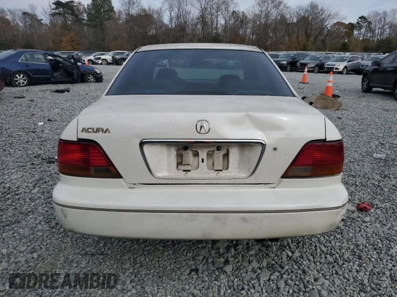 1996 Acura RL with VIN JH4KA9652TC000077, listed as a Copart auction lot 82430394 with 201,807 mi miles and Salvage Title. Bid and sale history available at carsss.com. Image 6.
