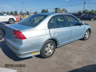 2005 Honda Civic z VIN JHMES96615S015519, wystawiony jako IAAI lot #42349792 z przebiegiem 213 093 mil mil oraz . Historia ofert i sprzedaży dostępna na DreamBid. Obrazek 4.