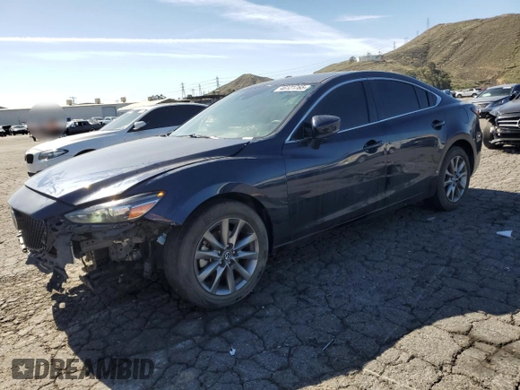 2021 Mazda 6 Sport with VIN JM1GL1UM8M1605800, listed as a Copart auction lot 46121765 with 59,057 mi miles and Clean Title. Bid and sale history available at carsss.com. Image 1.