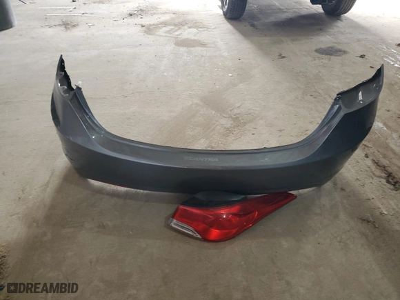 2013 Hyundai Elantra Limited PZEV with VIN 5NPDH4AE7DH432489, listed as a Copart auction lot 46464445 with 76,133 mi miles and Salvage Title. Bid and sale history available at carsss.com. Image 12.