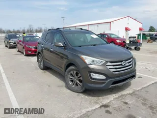 2014 Hyundai Santa Fe Sport with VIN 5XYZU3LB4EG222603, listed as a IAAI auction lot 42040195 with 148,281 mi miles. Bid and sale history available at carsss.com. Image 1.