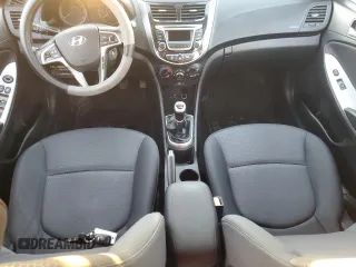 2015 Hyundai Accent Sport with VIN KMHCU5AEXFU233647, listed as a Copart auction lot 80048004 with 90,875 mi miles and Salvage Title. Bid and sale history available at carsss.com. Image 8.