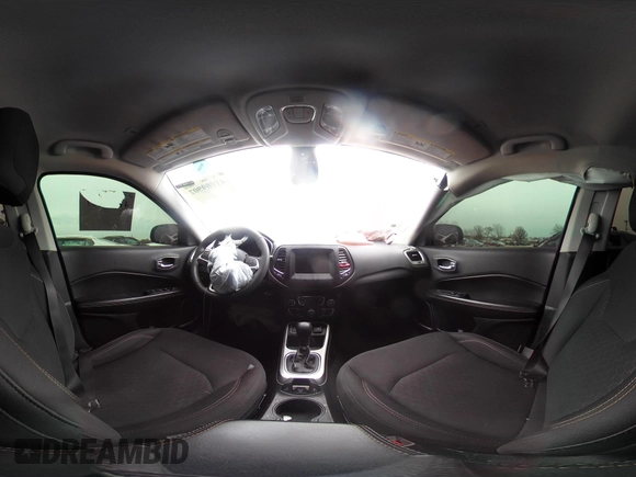 2018 Jeep Compass Sport with VIN 3C4NJCAB4JT469519, listed as a IAAI auction lot 41963902 with 80,093 mi miles. Bid and sale history available at carsss.com. Image 21.