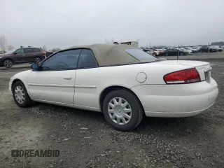 2004 Chrysler Sebring LX with VIN 1C3EL45X64N104208, listed as a Copart auction lot 47823655 with 80,886 mi miles and Salvage Title. Bid and sale history available at DreamBid. Image 2.