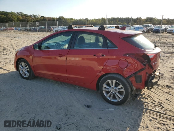 2013 Hyundai Elantra GT with VIN KMHD35LE1DU107615, listed as a Copart auction lot 75410724 with 24,150 mi miles and Salvage Title. Bid and sale history available at carsss.com. Image 2.