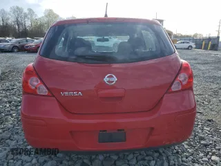 2010 Nissan Versa SL with VIN 3N1BC1CP9AL453748, listed as a Copart auction lot 51468085 with 147,458 mi miles and Salvage title. Bid and sale history available at DreamBid. Image 6.