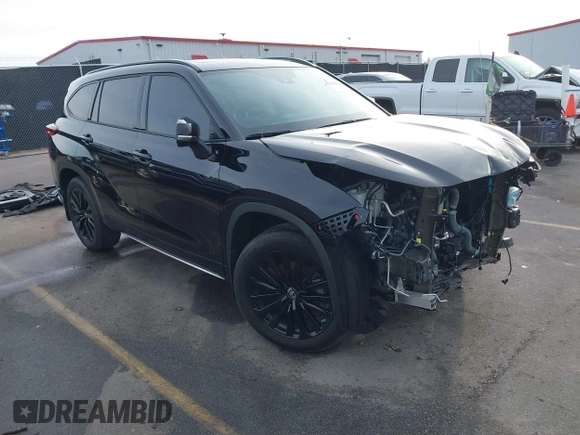 2023 Toyota Highlander L with VIN 5TDKDRAH0PS516095, listed as a IAAI auction lot 41459549 with 10,628 mi miles and . Bid and sale history available at DreamBid. Image 1.