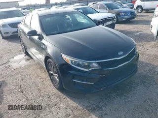 2016 Kia Optima LX with VIN 5XXGT4L36GG018482, listed as a IAAI auction lot 42618862 with 172,001 mi miles and . Bid and sale history available at DreamBid. Image 1.