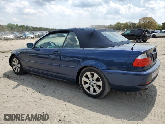 2006 BMW 3 Series 325Ci with VIN WBABW33436PX88731, listed as a Copart auction lot 54245185 with 205,527 mi miles and Clean Title. Bid and sale history available at carsss.com. Image 2.