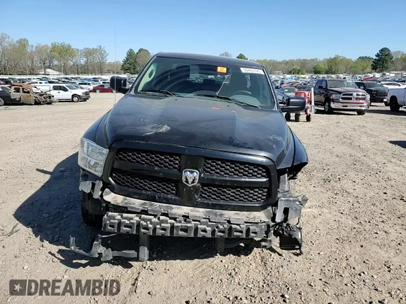 2018 Ram 1500 Express with VIN 1C6RR6FT4JS171221, listed as a Copart auction lot 50465125 with 91,329 mi miles and Salvage title. Bid and sale history available at DreamBid. Image 11.