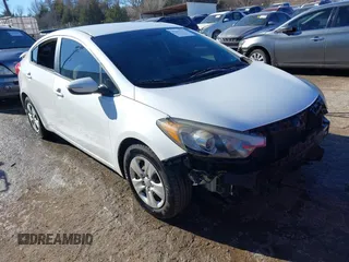 2016 Kia Forte LX with VIN KNAFX4A67G5554081, listed as a IAAI auction lot 41115117 with 145,432 mi miles. Bid and sale history available at carsss.com. Image 1.