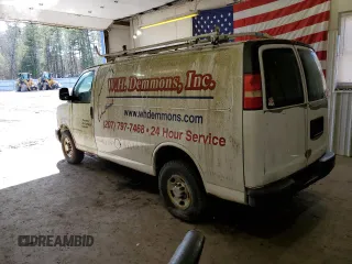 2011 Chevrolet Express Cargo z VIN 1GCZGTCG9B1186826, wystawiony jako Copart lot #82085794 z przebiegiem 202 697 mil mil oraz Nie do naprawy • Non repairable. Historia ofert i sprzedaży dostępna na DreamBid. Obrazek 2.