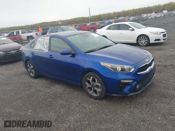2019 Kia Forte LXS z VIN 3KPF24AD6KE041448, wystawiony jako IAAI lot #42035571 z przebiegiem 128 536 mil mil oraz . Historia ofert i sprzedaży dostępna na DreamBid. Obrazek 1.