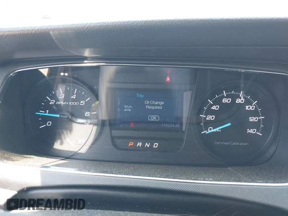 2014 Ford Police Interceptor with VIN 1FAHP2MK4EG131670, listed as a IAAI auction lot 42614498 with 110,254 mi miles and . Bid and sale history available at DreamBid. Image 7.