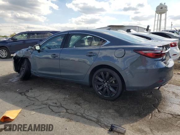 2021 Mazda 6 Grand Touring Reserve with VIN JM1GL1WY1M1616461, listed as a Copart auction lot 72760074 with 26,377 mi miles and Salvage Title. Bid and sale history available at DreamBid. Image 2.