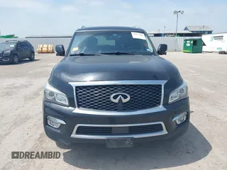 2016 Infiniti QX80 with VIN JN8AZ2NF6G9612118, listed as a IAAI auction lot 42051406 with 160,733 mi miles and . Bid and sale history available at DreamBid. Image 12.