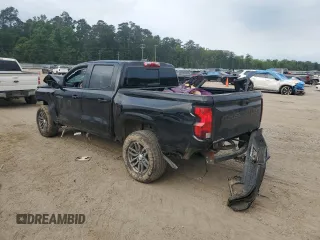 2024 Chevrolet Colorado 2WD LT with VIN 1GCGSCECXR1205670, listed as a Copart auction lot 57727145 with Not provided miles and Salvage title. Bid and sale history available at DreamBid. Image 2.