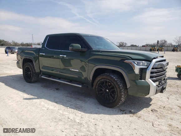 2023 Toyota Tundra 4WD Limited with VIN 5TFJA5DB2PX111032, listed as a Copart auction lot 44794485 with 73,461 mi miles and Salvage Title. Bid and sale history available at carsss.com. Image 4.