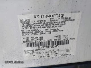 2015 Ford Taurus SE with VIN 1FAHP2D80FG176157, listed as a IAAI auction lot 41985771 with 102,252 mi miles and . Bid and sale history available at carsss.com. Image 9.