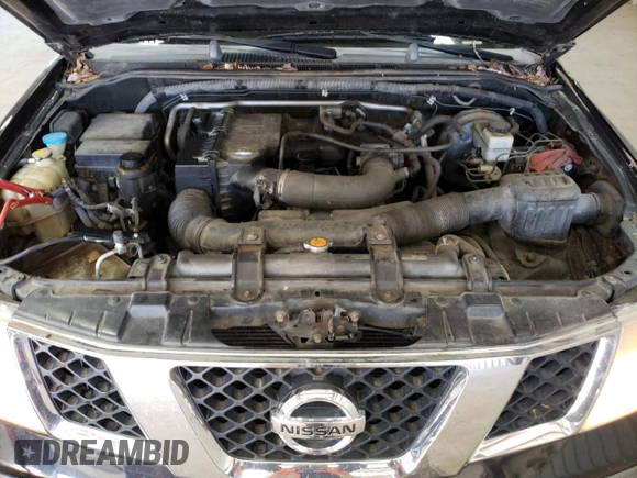 2005 Nissan Frontier XE with VIN 1N6BD06T45C407451, listed as a Copart auction lot 46228515 with 206,536 mi miles and Salvage title. Bid and sale history available at DreamBid. Image 11.