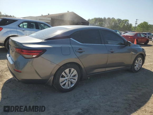 2021 Nissan Sentra S with VIN 3N1AB8BV4MY289310, listed as a Copart auction lot 52102895 with 79,907 mi miles and Salvage Title. Bid and sale history available at DreamBid. Image 3.