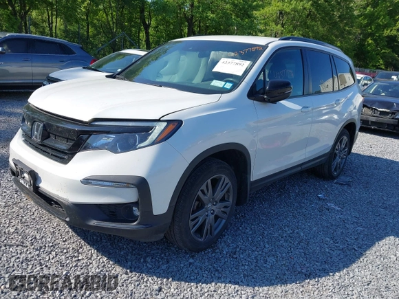 2022 Honda Pilot Sport with VIN 5FNYF6H36NB096342, listed as a IAAI auction lot 42377892 with 25,829 mi miles and . Bid and sale history available at DreamBid. Image 2.