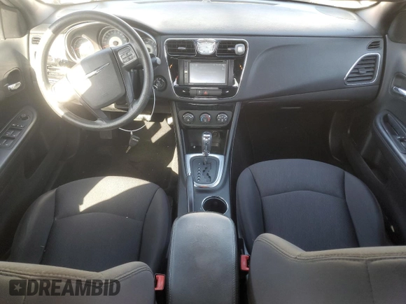 2013 Chrysler 200 LX with VIN 1C3CCBAB8DN686494, listed as a Copart auction lot 52388855 with 69,082 mi miles and Salvage Title. Bid and sale history available at carsss.com. Image 8.