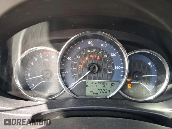 2016 Toyota Corolla L z VIN 2T1BURHE3GC691882, wystawiony jako Copart lot #58085815 z przebiegiem 72 234 mil mil oraz Szkoda całkowita • Salvage title. Historia ofert i sprzedaży dostępna na DreamBid. Obrazek 9.